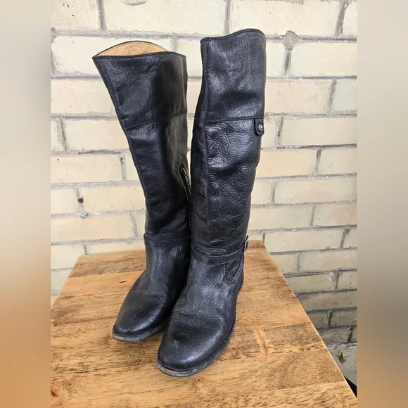 Frye Shirley Rivet Boots - Picture 2 of 10